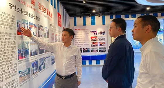 青田县委常委、纪委书记、监委主任陆翔到Bevictor韦德集团开展“纪检监察干部联百企”运动